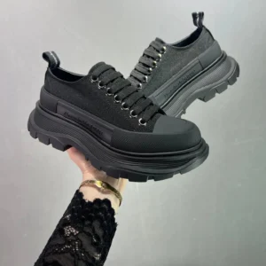 Alexander McQueen Black Chunky Sneakers
