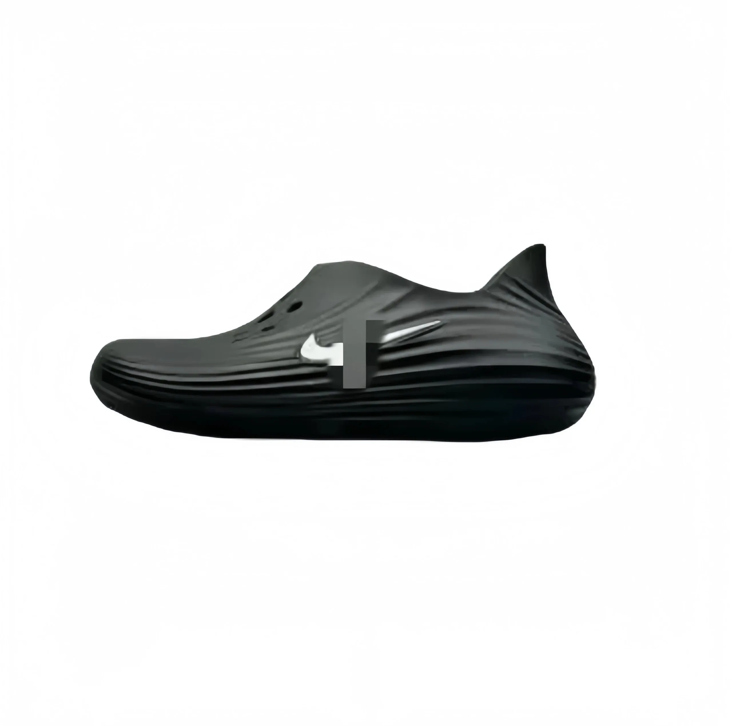Nike Black Futuristic Slip on