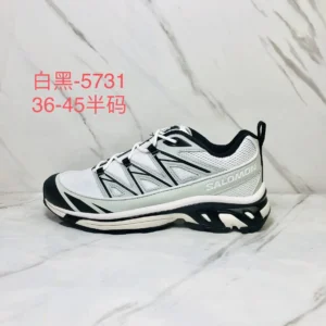 Salomon White Black Footwear: Ideal for
