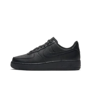 Nike Air Force 1 All Black Kicks Iconic