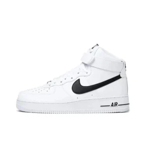 Nike Air Force 1 High White Black Stylish