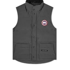 Canada Goose Dark Gray Vest: Stylish