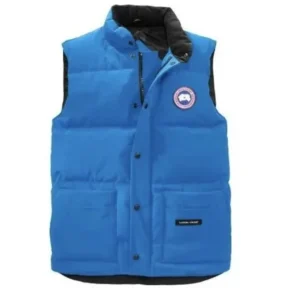 Canada Goose Blue Down Vest Ideal for
