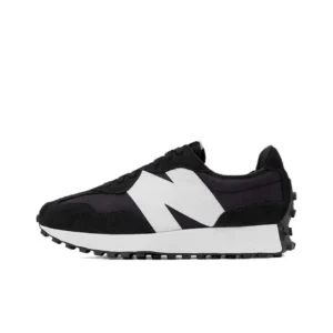 New Balance Black White Trainers: Sporty