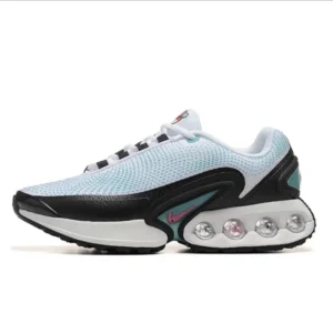 Nike Light Blue Mesh Sneakers: Tech inspired