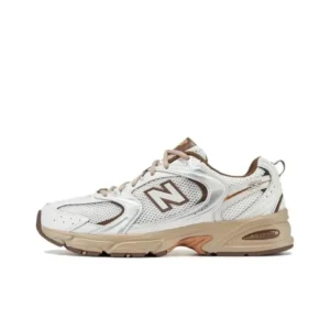 New Balance 530 White Brown Trainers Retro