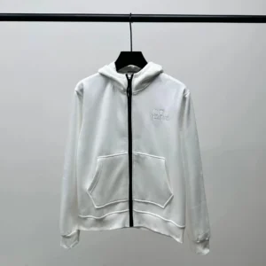 CP Company White Hooded Sweatshirt