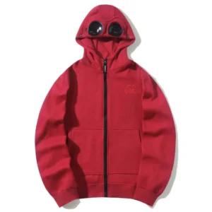 CP Company Red Hoodie: Street Style with