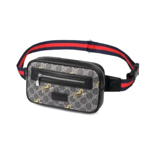 Gucci Gray Belt Bag with GG Print: Luxury on