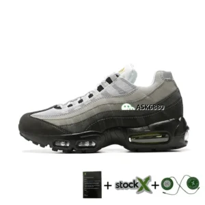 Nike Air Max 95 Grey Black: Retro style