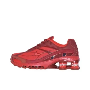 Nike Shox Red Footwear Cushioned for All