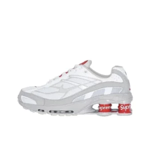 Nike White Gray Red Trainers: Comfort
