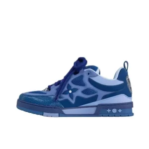 Louis Vuitton Blue Mesh Sneakers: A Fashion