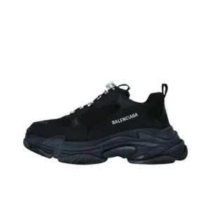 Balenciaga Triple S Black Sneakers: Luxury