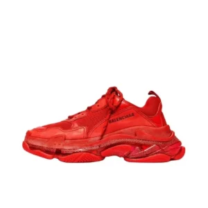 BALENCIAGA Triple S Red: A Bold Fashion