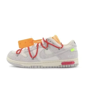 Nike Dunk Grey with Neon Accents Casual