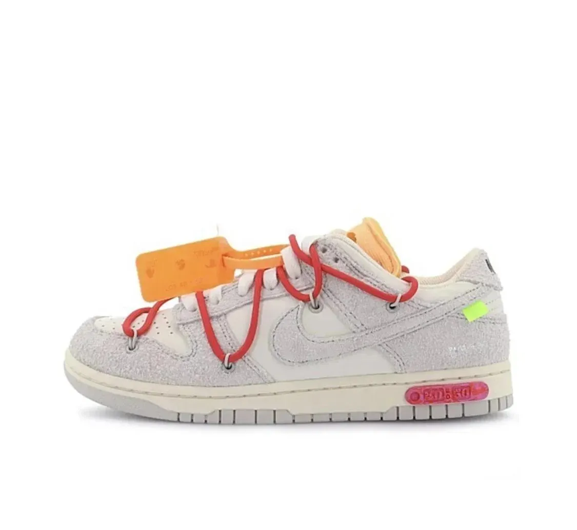 Nike Dunk Grey with Neon Accents Casual