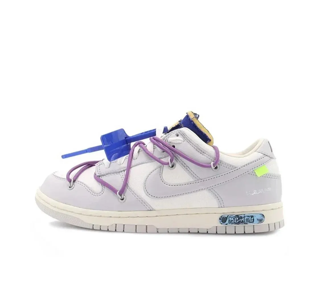 Nike Color Accented Light Gray White Casual