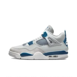 Nike Air Jordan 4 Light Grey Blue Men's