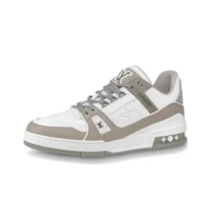 LV White Beige Luxury Sneaker