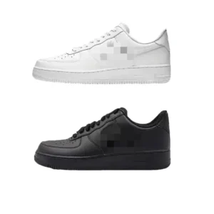 Nike Air Force 1 Black Sneakers Sleek