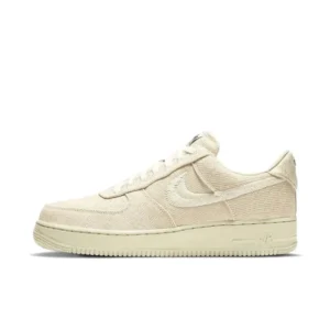 Nike Air Force 1 Beige: Trendy Knit Sports