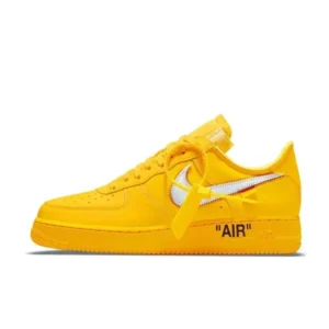 Nike Off White Air Force 1 Yellow: Bold