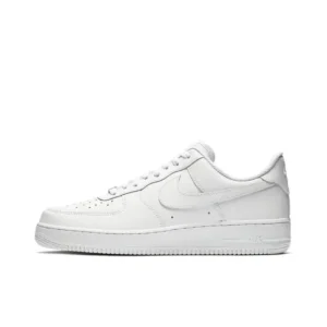 Nike Air Force 1 All White Kicks Comfort