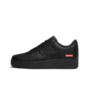 Nike x Supreme Air Force 1 Black Sneakers