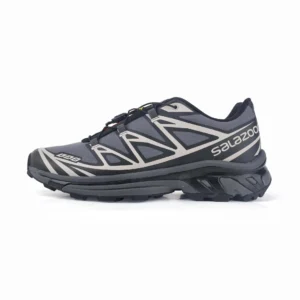 Salomon Grey Hiking Shoes: Grip and Style