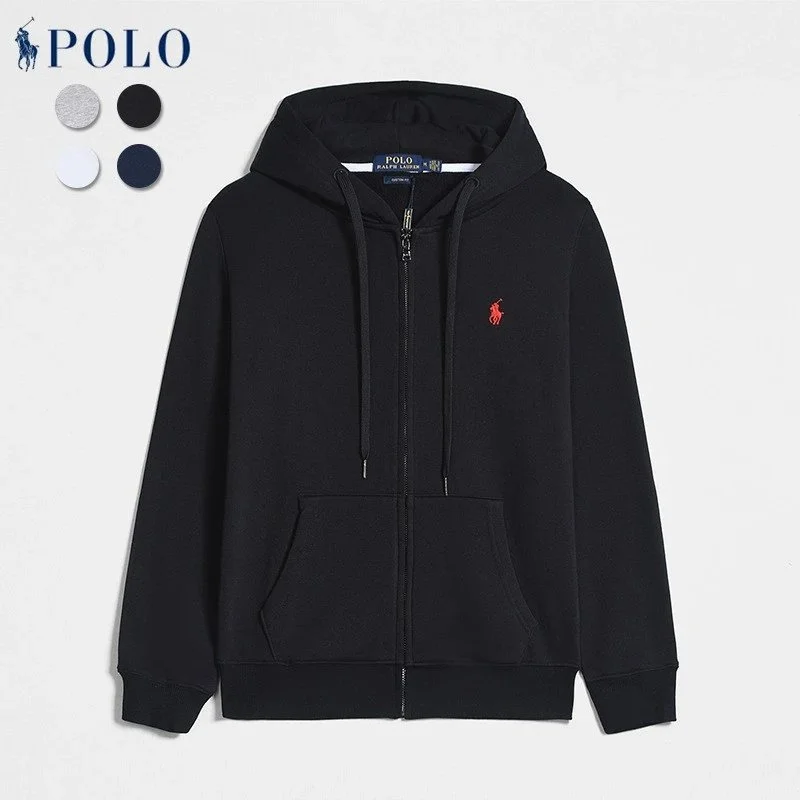 Polo Ralph Lauren Black Hoodie: Stylish