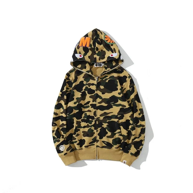 Bape Camo Zip up Hoodie: Iconic
