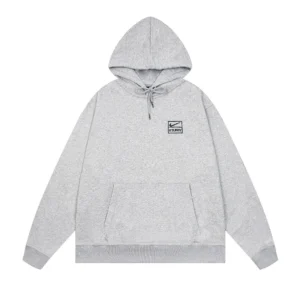 Nike x Stussy Light Gray Hoodie: Urban