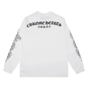 Chrome Hearts White Tee: Iconic Logo