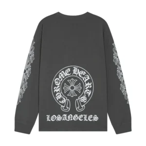 Chrome Hearts Black Longsleeve: Ornate