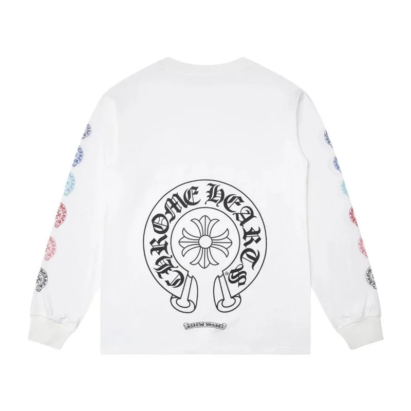 Chrome Hearts White Tee: Iconic Logo Design