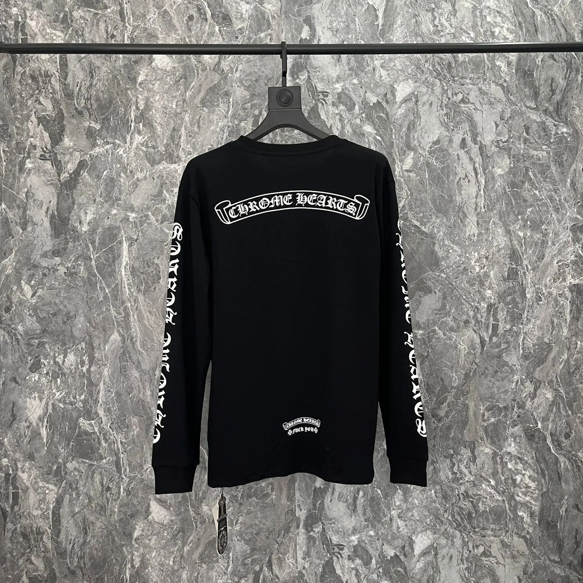 Chrome Hearts Black Gothic Long Sleeve