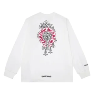 Chrome Hearts White Longsleeve: Edgy