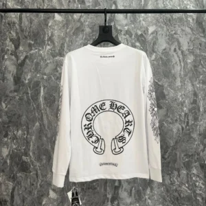 Chrome Hearts White Tee: Artistic