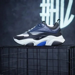 Dior Navy Blue Chunky Sole Fashion