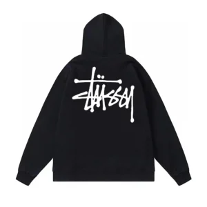 Stussy Black Hoodie: Urban Fashion Statement