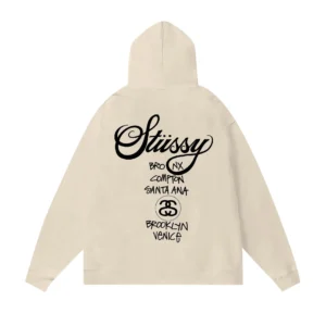 Stussy Beige Hoodie: Urban Style for the