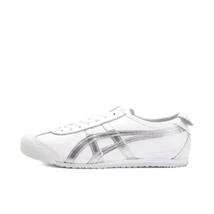 Onitsuka Tiger White Silver Kicks: Retro