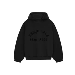 Fear of God ESSENTIALS Black Hoodie Urban