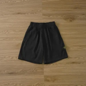 Stone Island Black Utility Shorts: Fashion