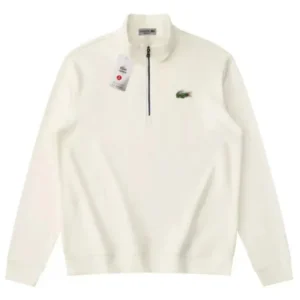 Lacoste White Sweater: Timeless