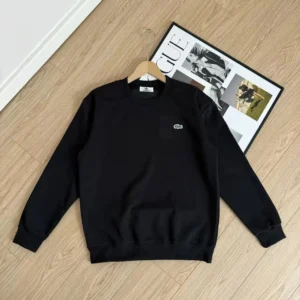 Lacoste Black Sweatshirt: Chic