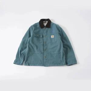 Carhartt Teal Utility Jacket: Retro Inspired
