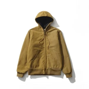 Carhartt Tan Hooded Jacket: Rugged Style for