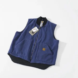 Carhartt Blue Work Vest: Durable and Stylish